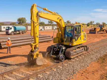 Hi-Rail Excavator for Hire
