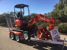 1t - 3.5t Mini Excavator for Hire
