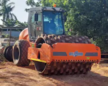 11t - 20t Pad Foot Roller for Hire