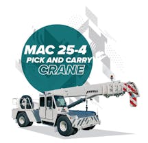 21t - 50t SWL Franna Crane for Hire