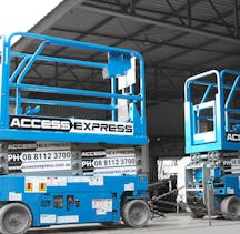 5m - 10m Height Diesel Scissor Lift for Hire