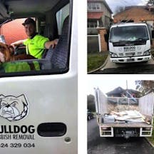 Logo of Bulldog Rubbish Removal