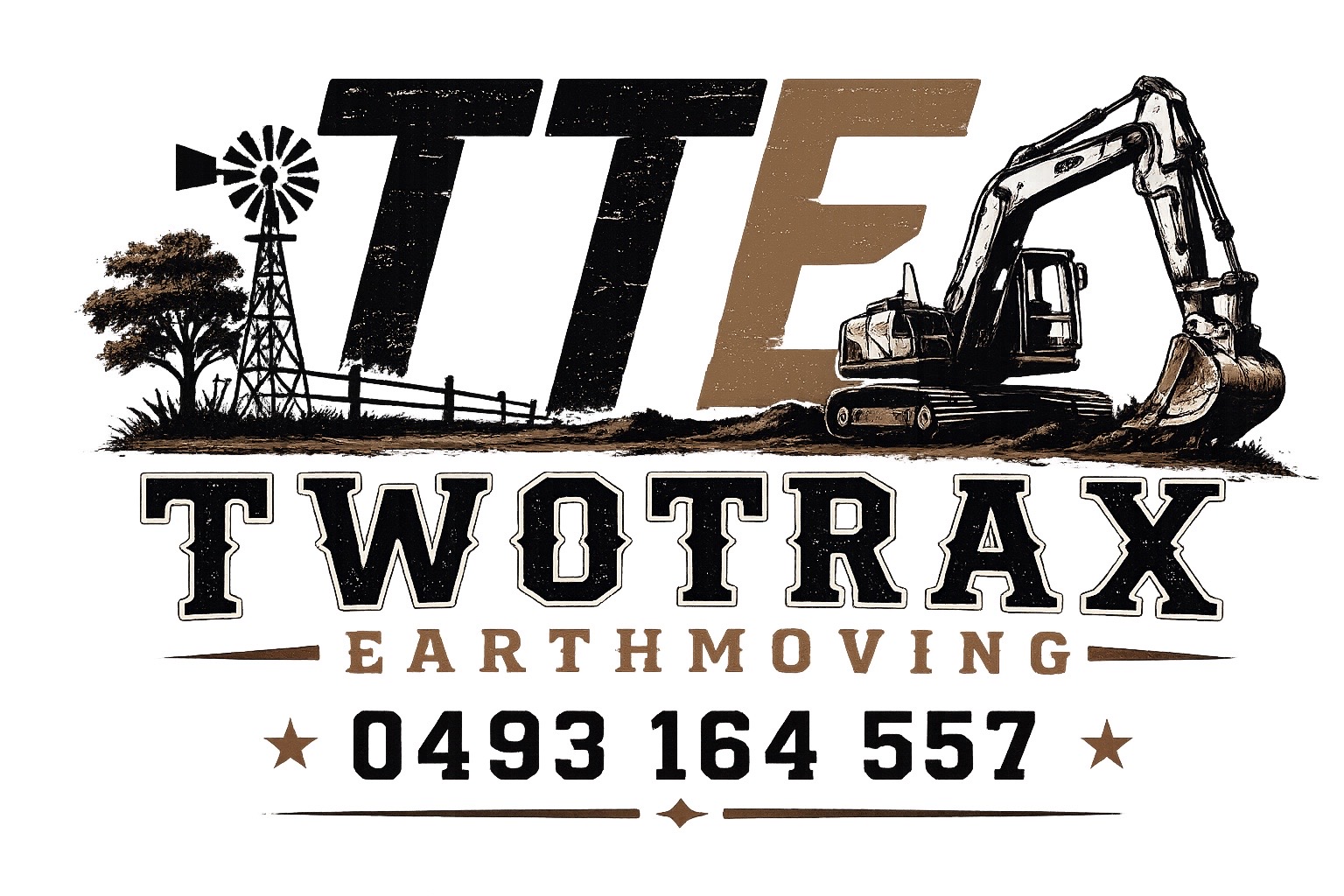 Logo of Twotrax Earthmoving