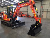 Mini Excavator for Hire in Gunnedah