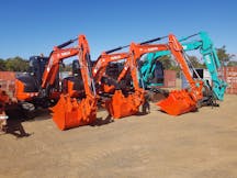Mini Excavator for Hire in Svensson Heights