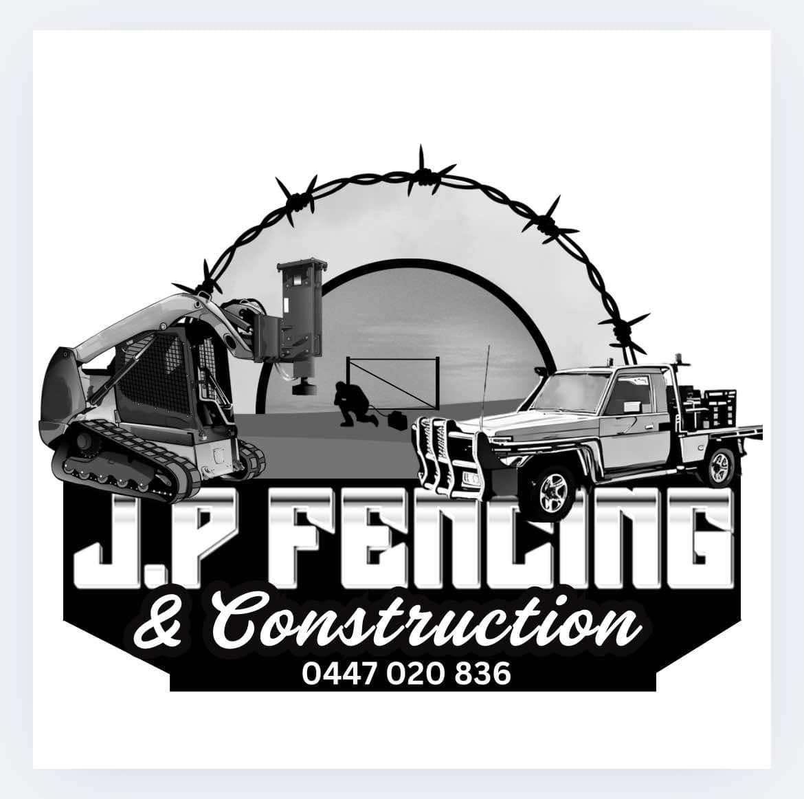 Logo of J. P Fencing & Construction