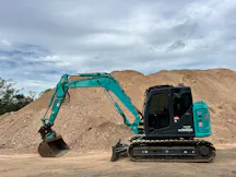 Track Mounted Excavator for Hire in Driver