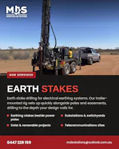 Earth Stake Drilling in Broken Hill
